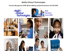 Tablet Screenshot of abilityclinical.com